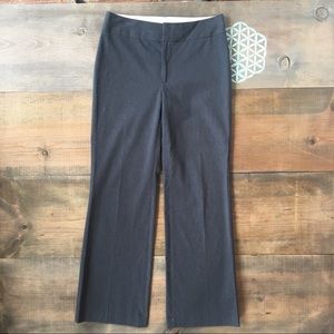 Banana Republic Harrison Stretch Trouser Gray Sz 8